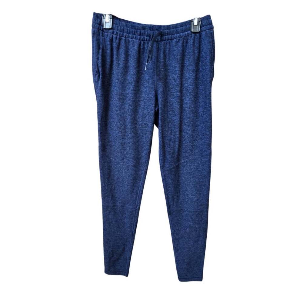 Outdoor Voices Mens Soft Stretch Marled Dark Blue Joggers Size XS Athletic